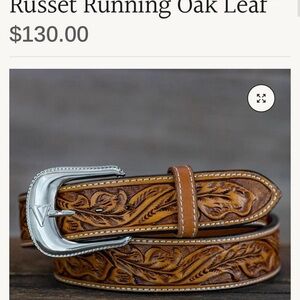 Vogt Silversmiths Western Belt